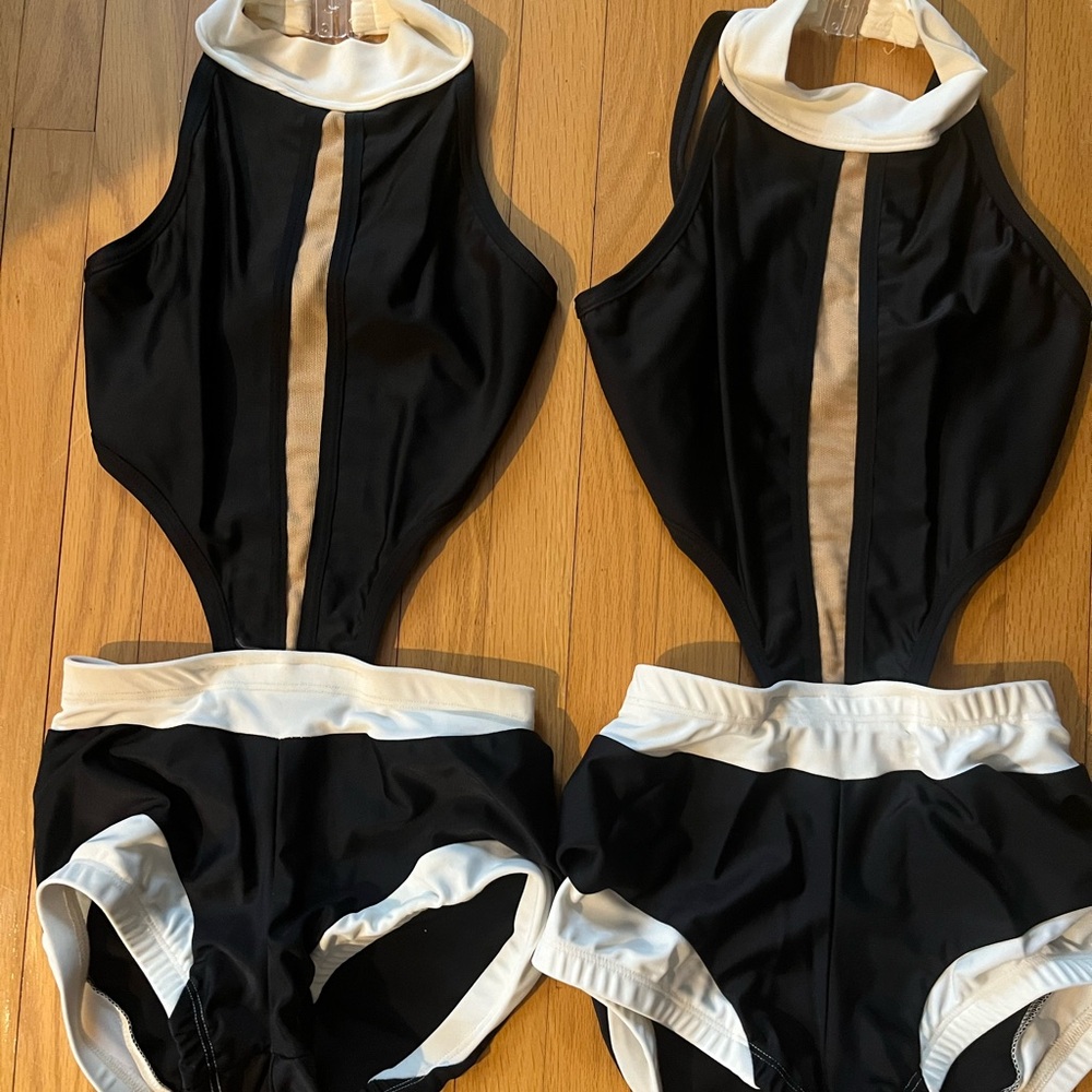 Stylish Black and White Kids One Piece